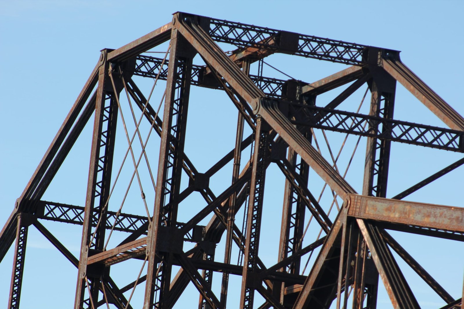 Tower details, Nebraska swing span (span #3)